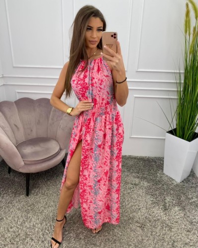  MAXI sukienka GRACJA PINK