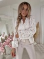 Sweter LAFI rozpinany BY ME wanilia