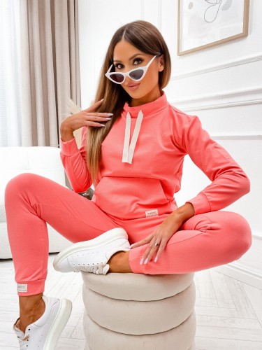 DRES BAWEŁNIANY ALICE DESIGN pomarańczowy