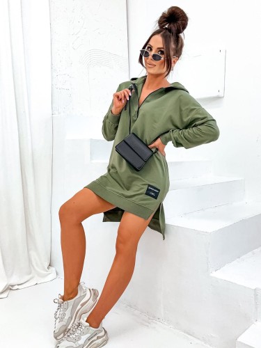 SUKIENKA BAWEŁNIANA BLAKE khaki