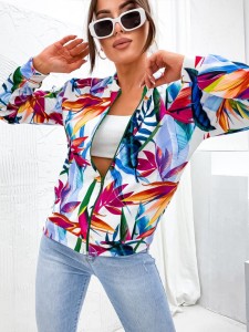 Bluza welurowa HAWAII morski