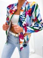 Bluza welurowa HAWAII morski