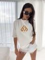 T-shirt PARADISE – ecru BY ME