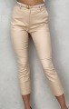 Spodnie cygaretki Freesia  L164 beżowe