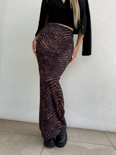 Spódnica VOGUE print – zebra BY ME