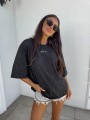 Bluzka T-shirt MARMARIS II BŁYSK – czarny BY ME