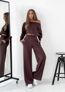 Komplet VIKI  czekoladowy BASARI 