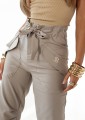 Spodnie „ZOYA” z wysokim stanem BASARI