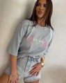 T-shirt MONI – szałwiowy BY ME