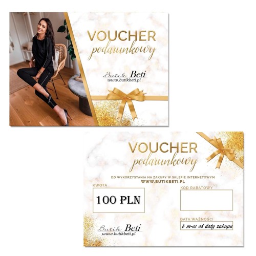 VOUCHER PODARUNKOWY 100 zł