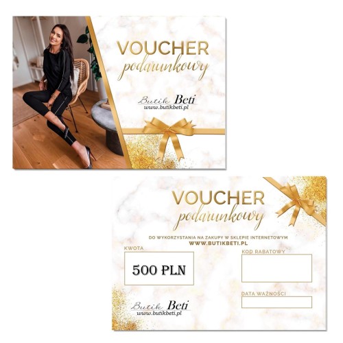 VOUCHER PODARUNKOWY 500 zł 